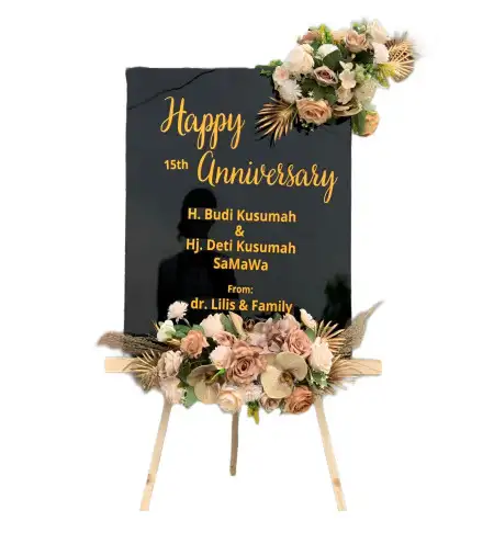 Papan Bunga Akrilik Awiluar