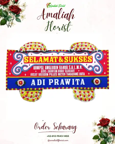Papan Bunga Ucapan Selamat Awiluar
